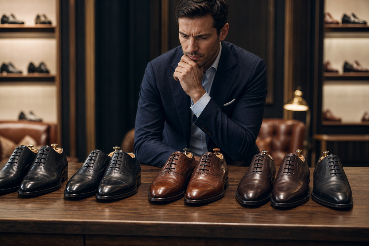 What mistakes should you avoid when buying oxford shoes for men?