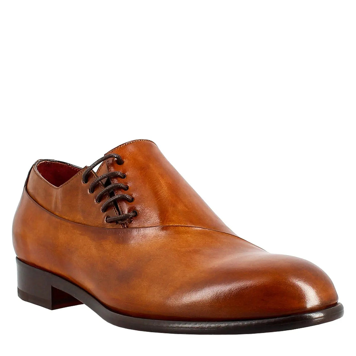 Navy blue suit with brown shoes - Sienna brown Oxford shoes