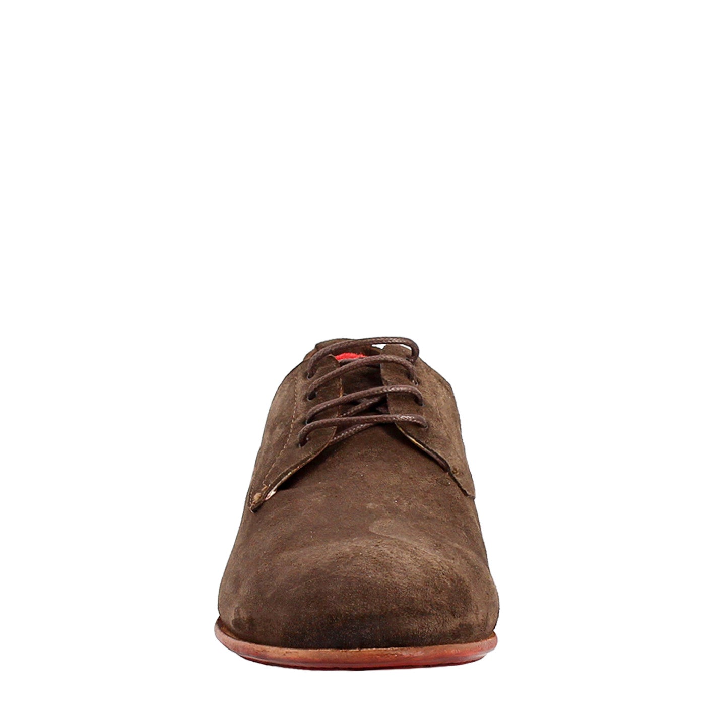Brown Suede Derby Shoes for Men | Marcello Sarto