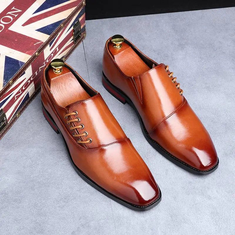 Men's Brown Dress Shoes