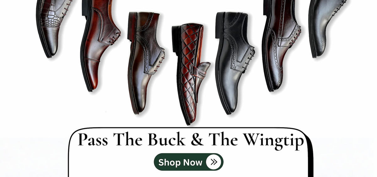 Handmade Oxford and wingtip leather shoes for men by Marcello Sarto